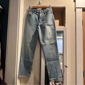 Abercrombie 90’s Straight Ultra High Rise Jeans